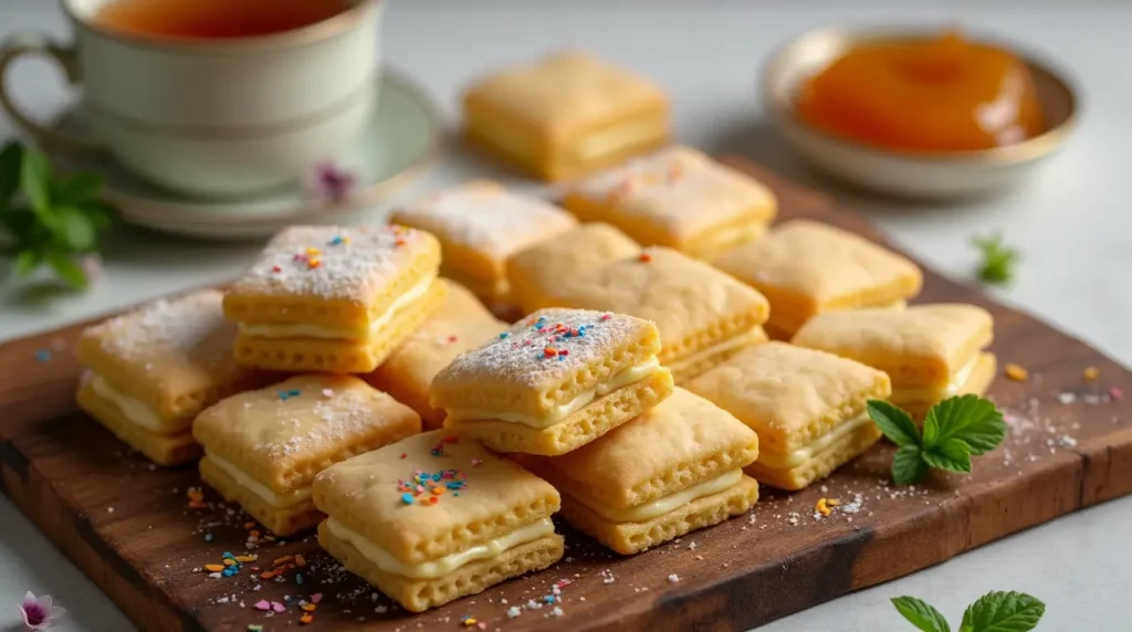 square langue de chat sandwich cookies recipe