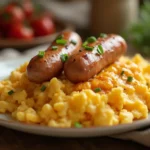 Homemade Egg Sausage and Cheese Breakfast recipe