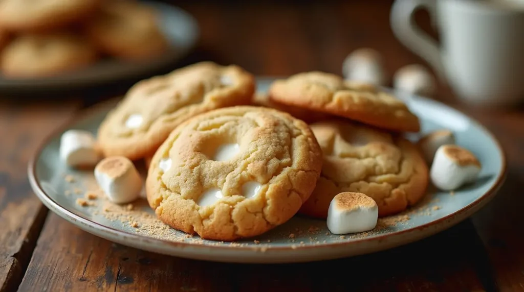 Butter Melted Cookies With Marshmallows