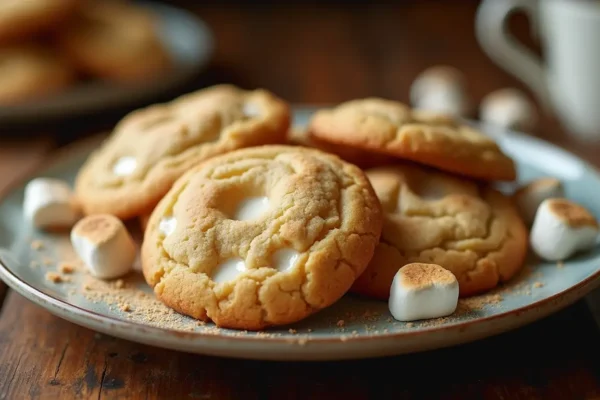 How To Make Butter Melted Cookies With Marshmallows In 10 Steps