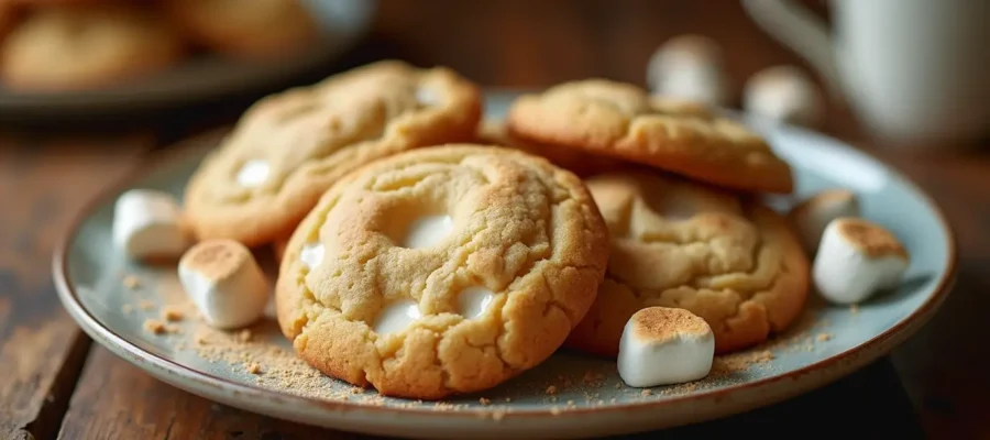 How To Make Butter Melted Cookies With Marshmallows In 10 Steps