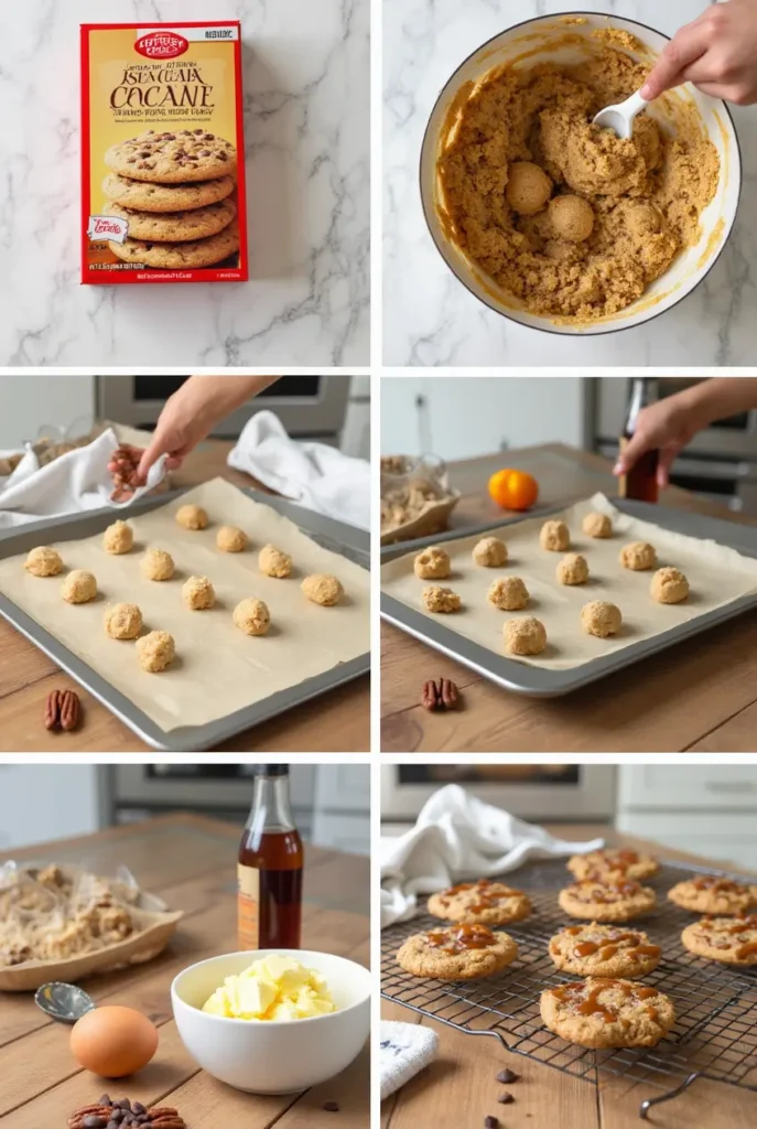 butter pecan cake mix cookies