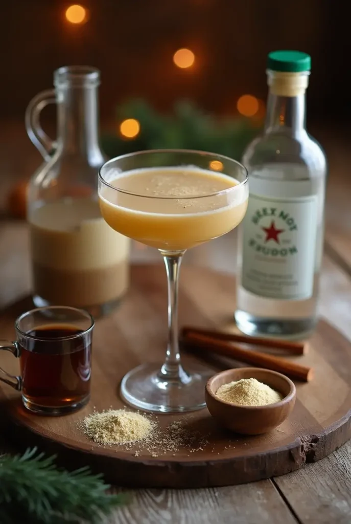 eggnog espresso martini