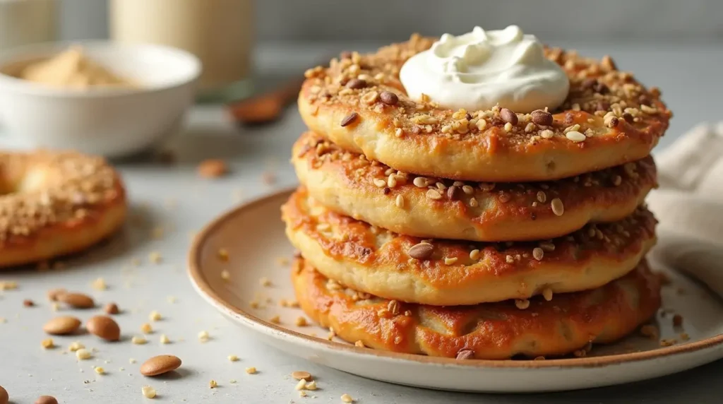 protein bagels with greek yogurt