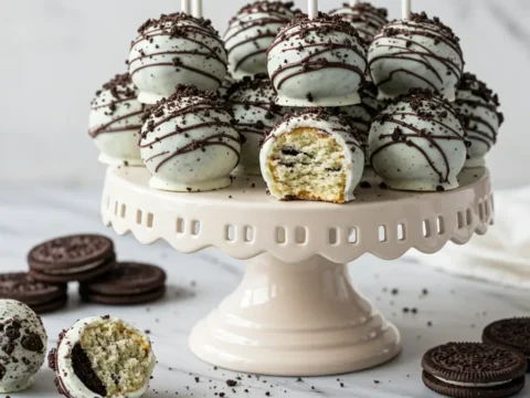 How To Make Cookie And Cream Cake Pop At Home