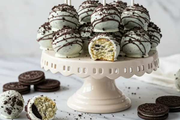 How To Make Cookie And Cream Cake Pop At Home