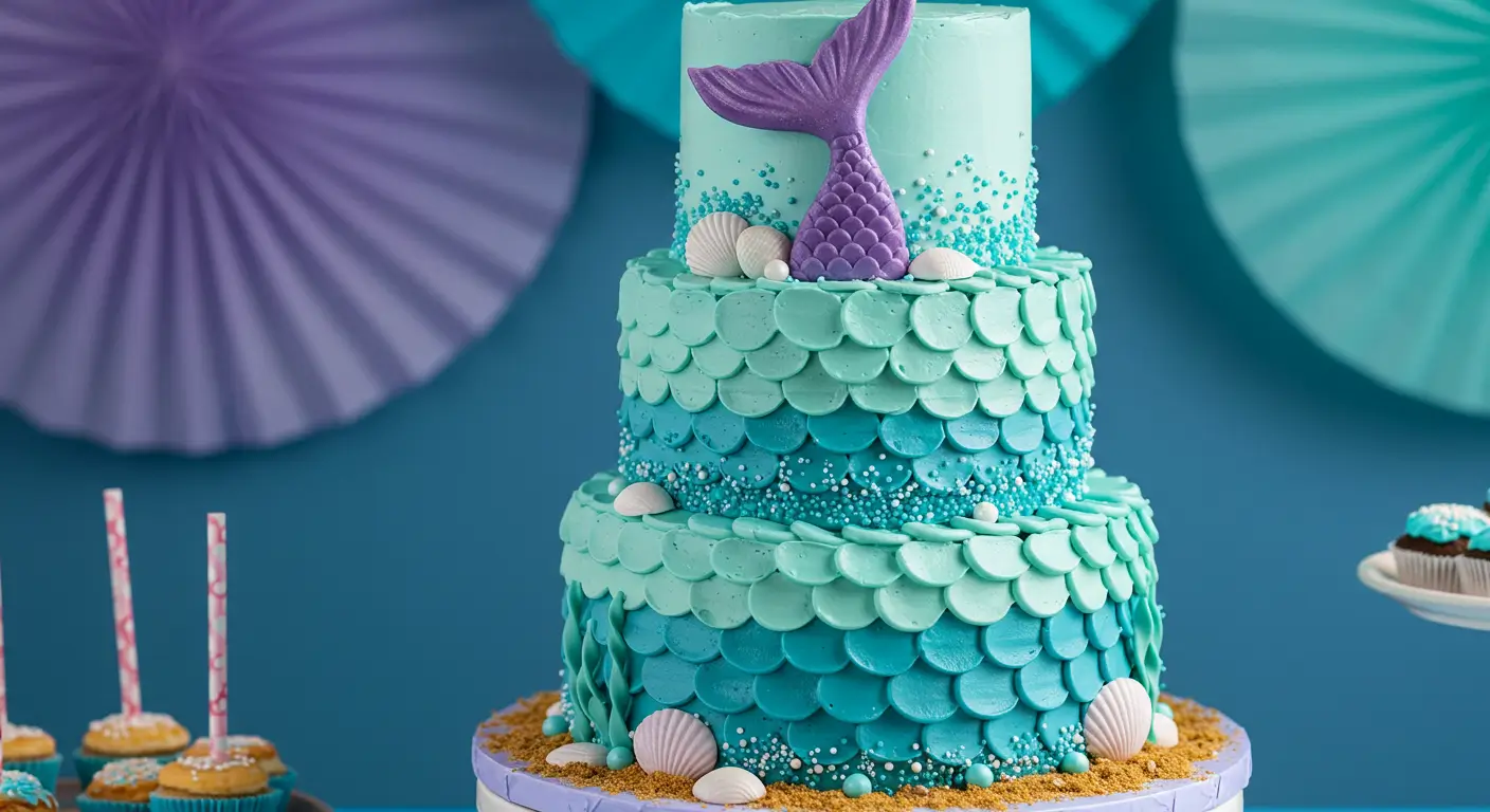 Mermaid Cake Recipe