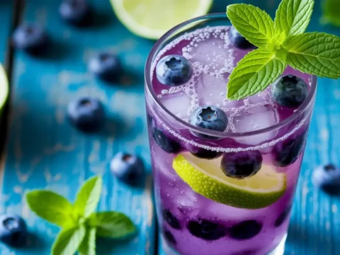 How to Make the Best Blueberry Mojito Mocktail in 5 Easy Steps