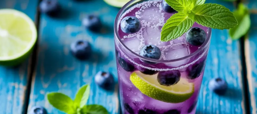 How to Make the Best Blueberry Mojito Mocktail in 5 Easy Steps