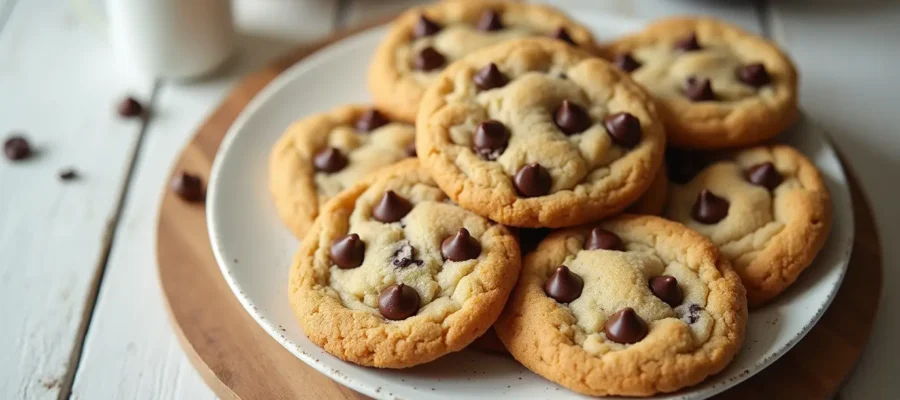 Cottage Cheese Chocolate Chip Cookies
