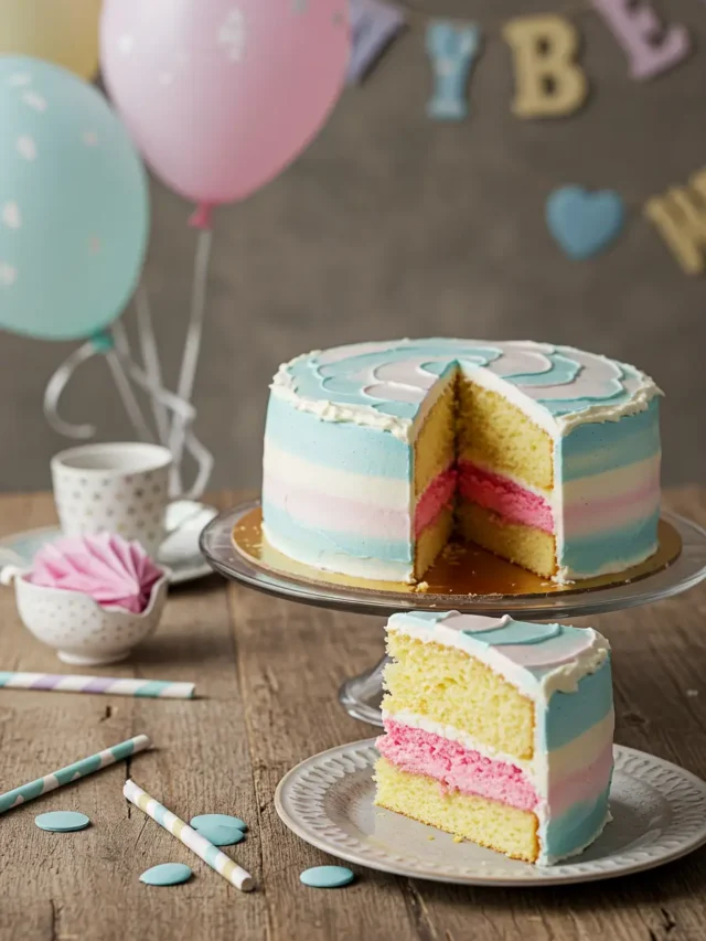 Gender Reveal Cake Recipe