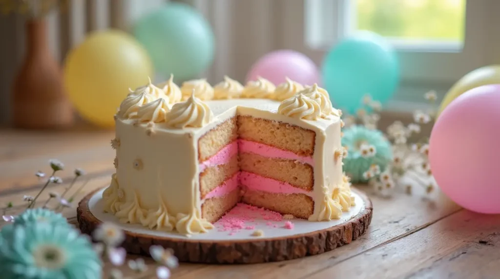Gender Reveal Cake Recipe