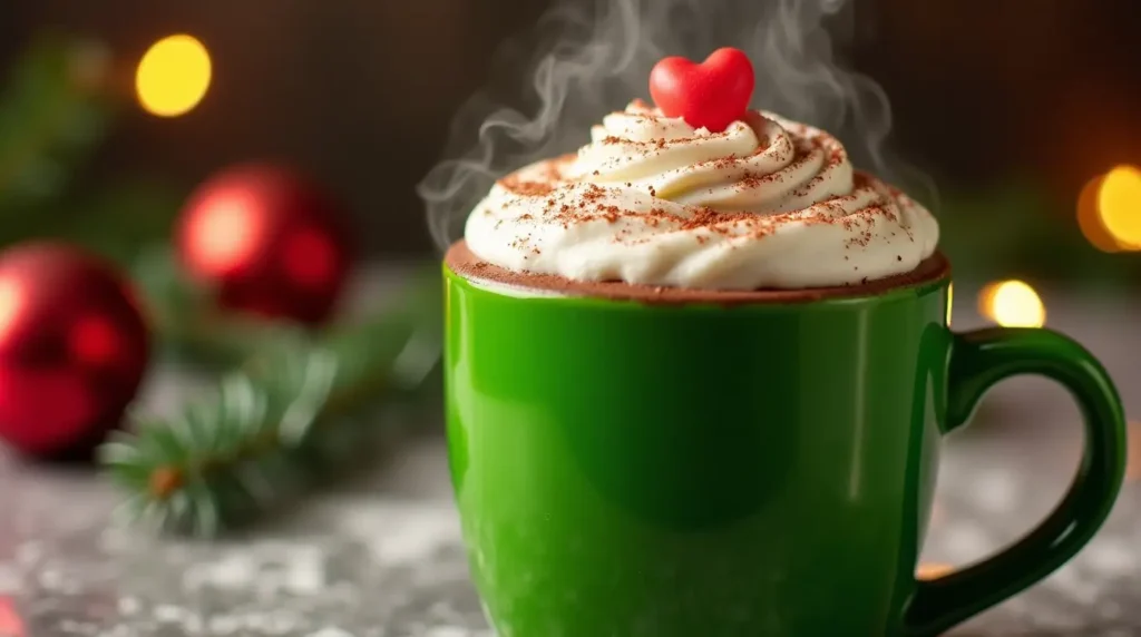 grinch hot chocolate recipe