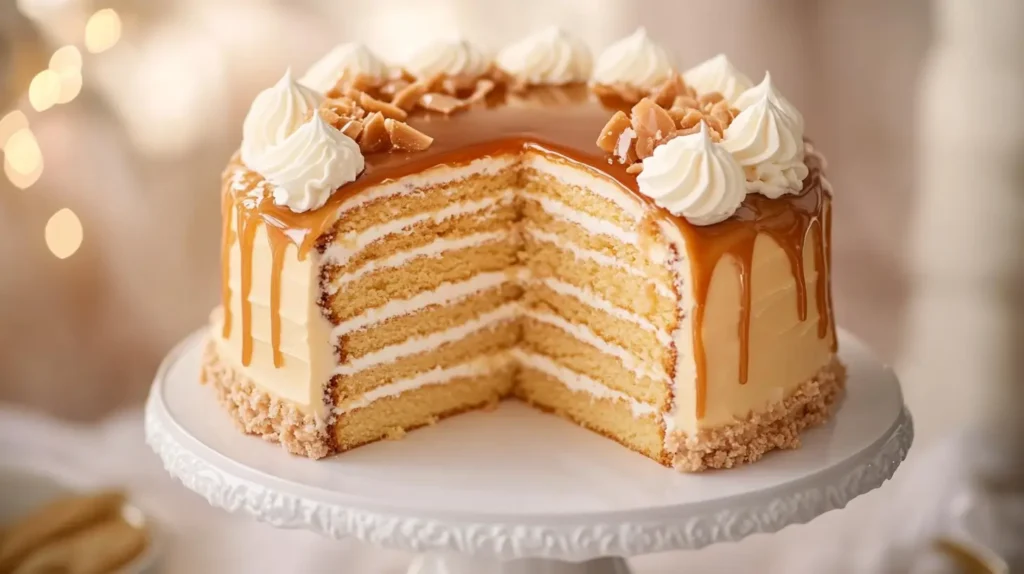 Caramel Cloud Cake Recipe