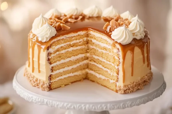 The Best Caramel Cloud Cake Recipe