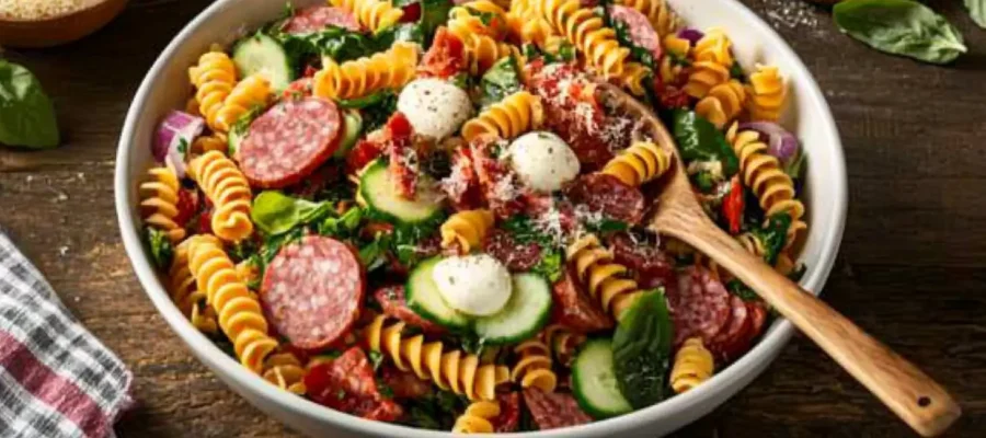 The Best Easy Italian Pasta Salad Recipe