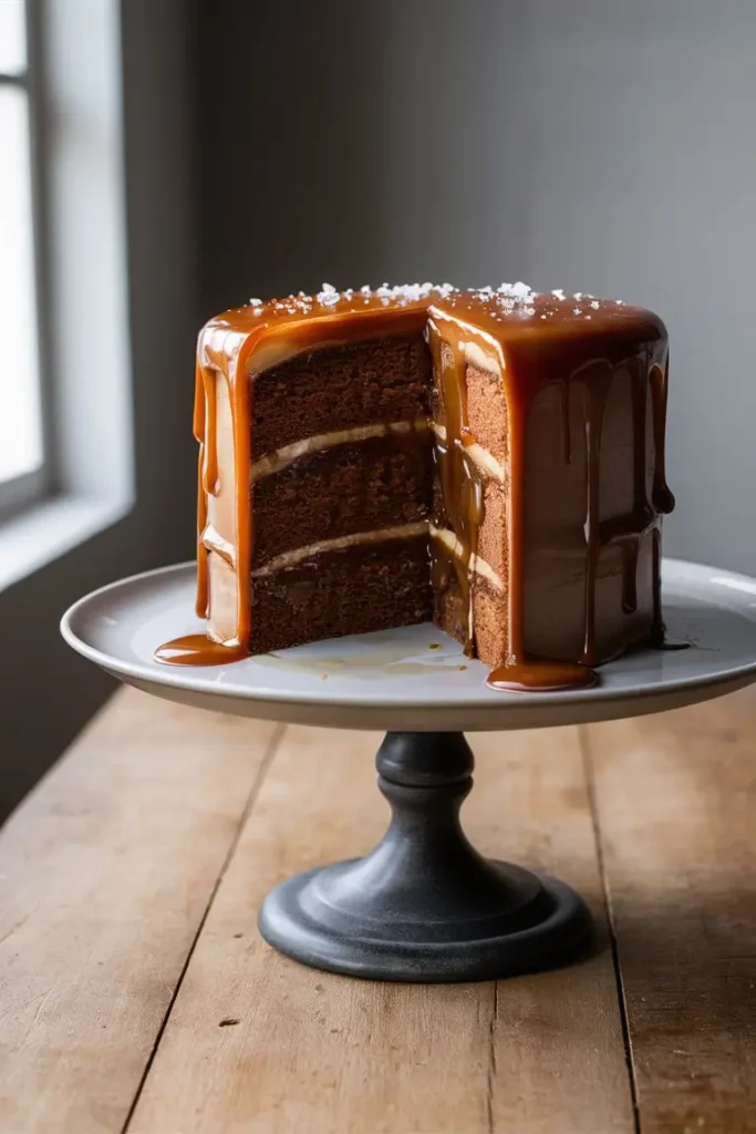 Salted Caramel Cake Recipe