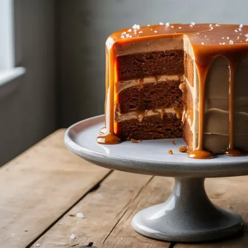 Salted Caramel Cake Recipe