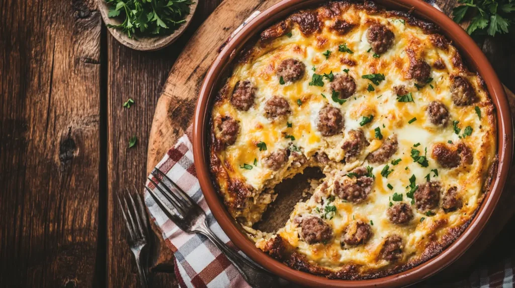 Sausage And Egg Casserole