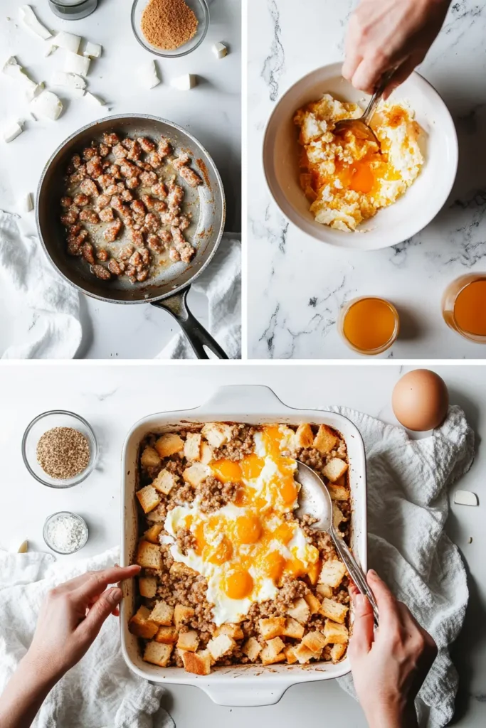 Sausage And Egg Casserole
