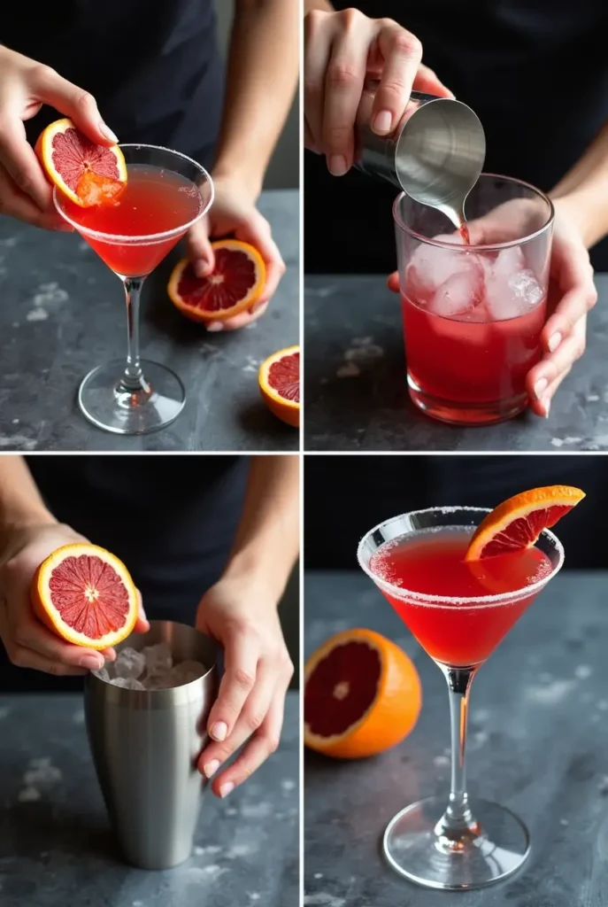 Blood Orange Cosmo Recipe