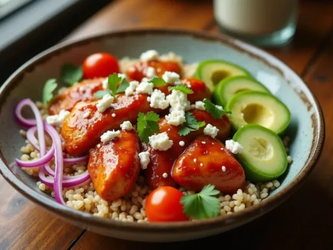 Hot Honey Chicken Bowls: 6 Simple Steps to Deliciousness