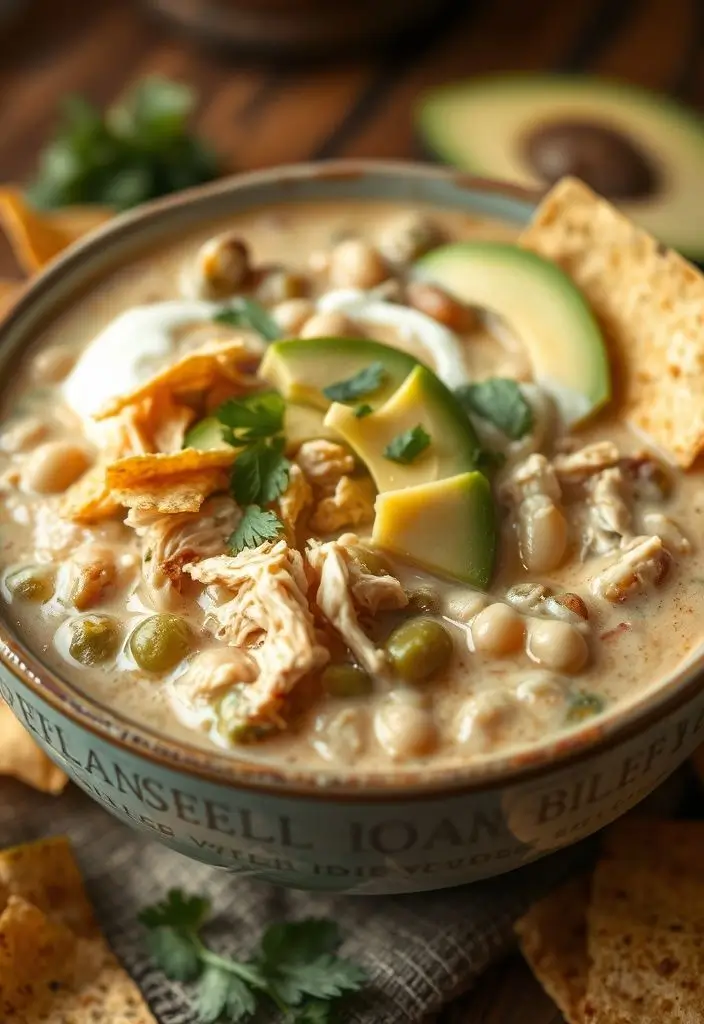 9. White Chicken Chili