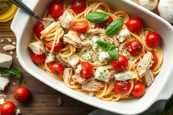 The Best Baked Feta Pasta Chicken Recipe