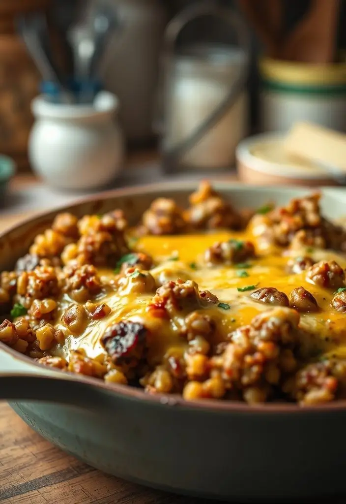 Cheeseburger Quinoa Skillet
