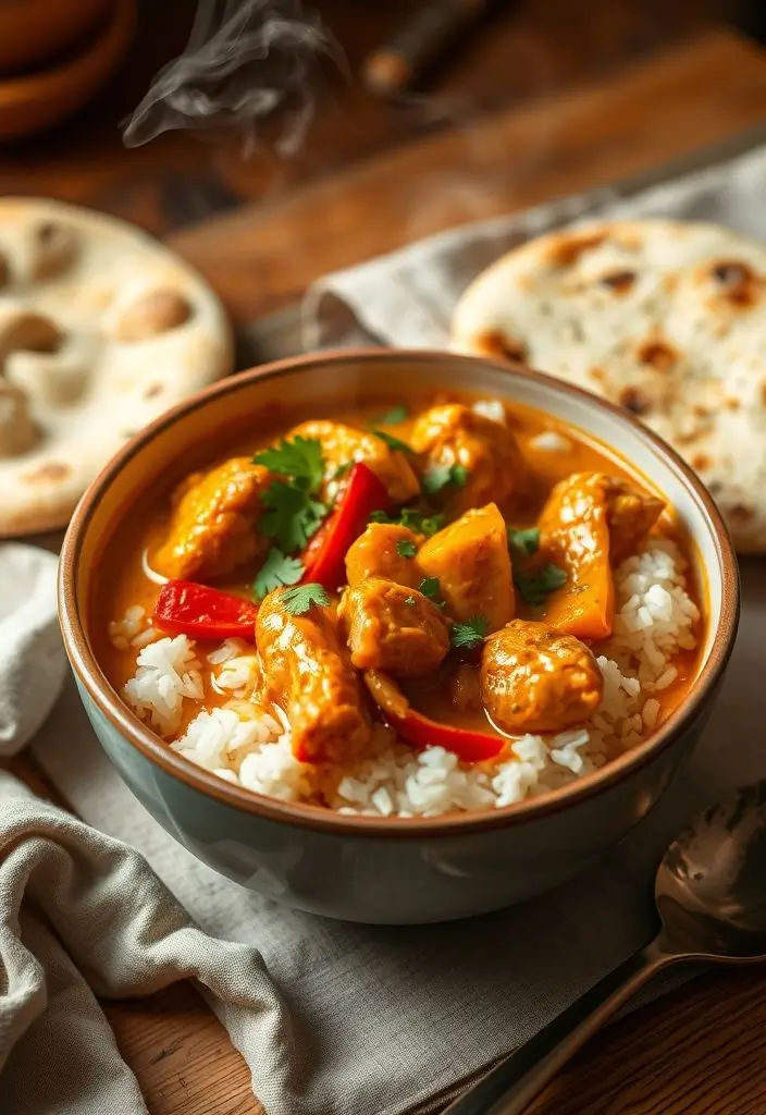 5-Ingredient Coconut Curry Chicken