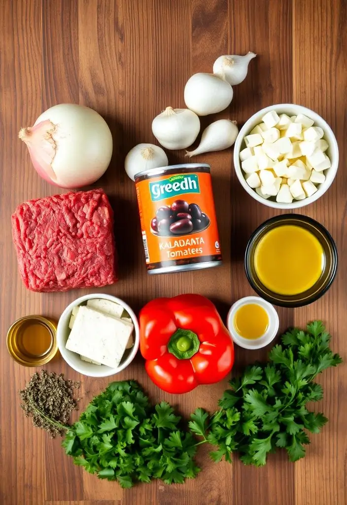 Greek Hamburger Skillet Recipe