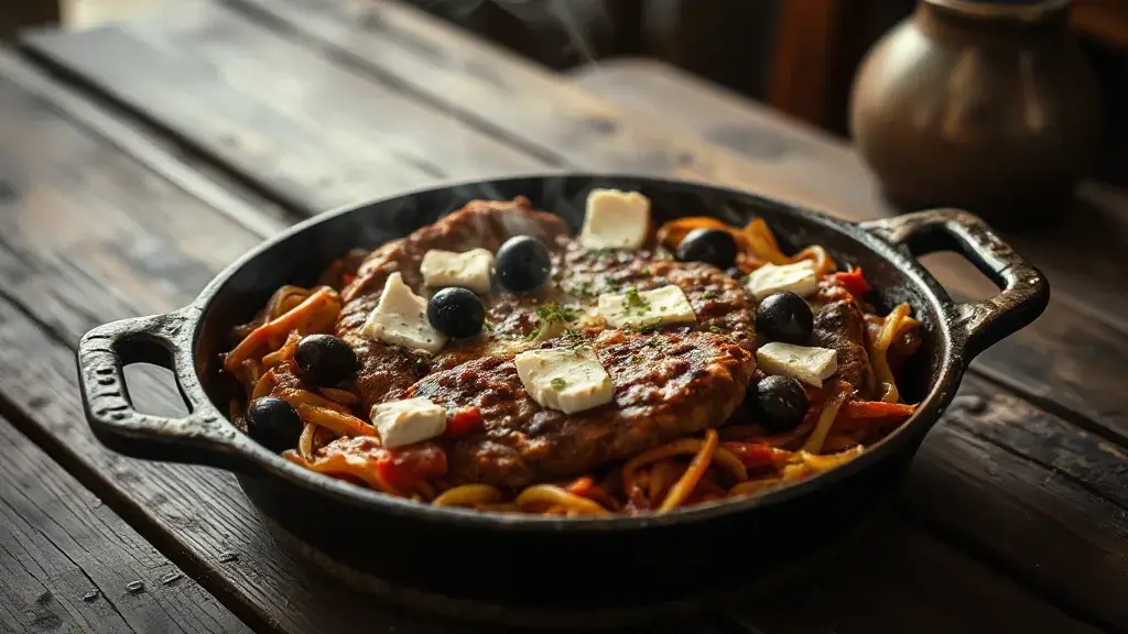 Greek Hamburger Skillet Recipe