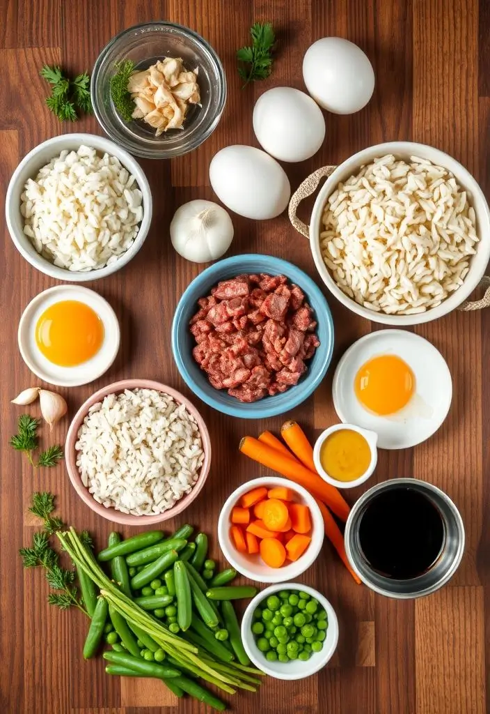 Hamburger Fried Rice Recipe