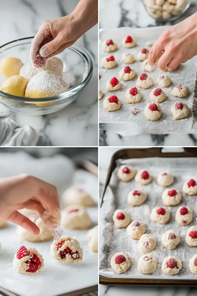 Lemon Raspberry Cookies Recipe