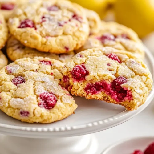Lemon Raspberry Cookies Recipe