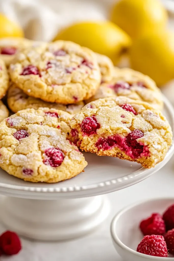 Lemon Raspberry Cookies Recipe