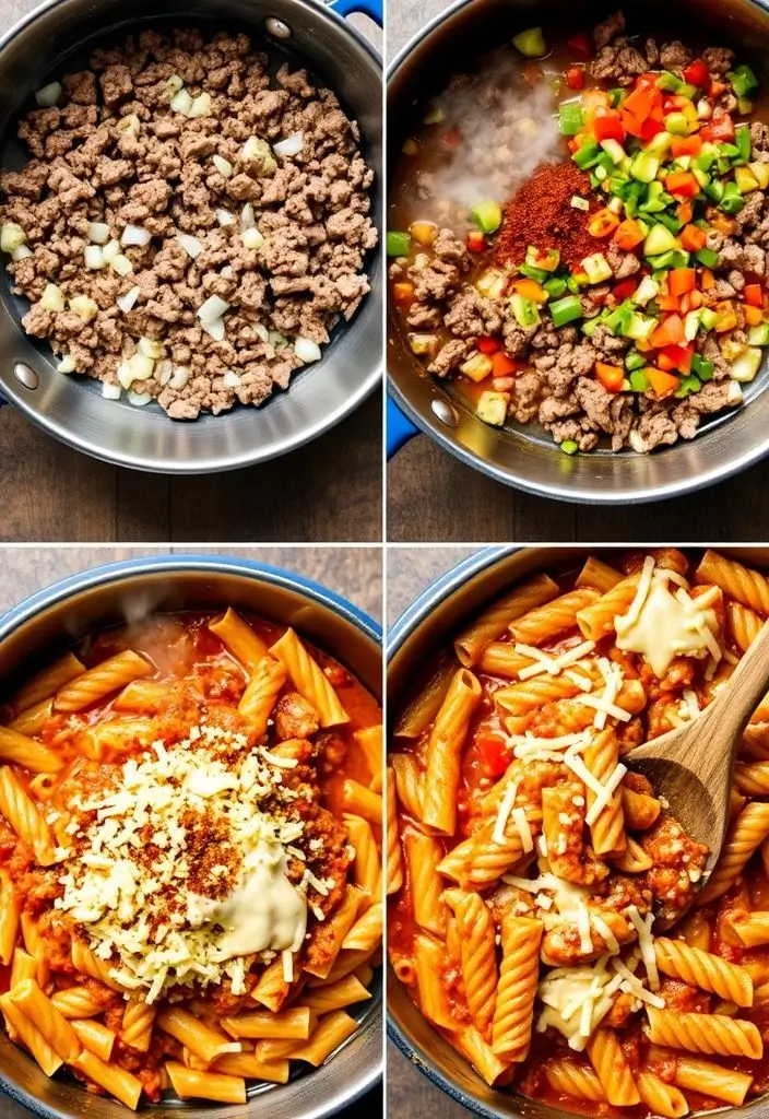 One-Pot Hamburger Meat Meals