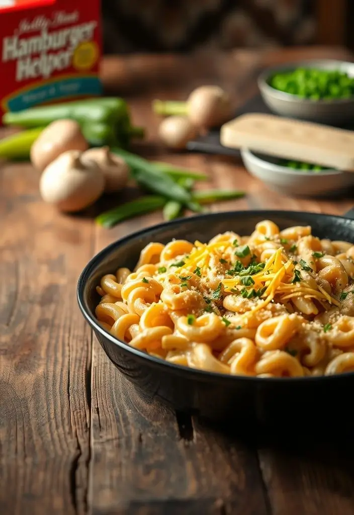 hamburger helper glow-up recipe