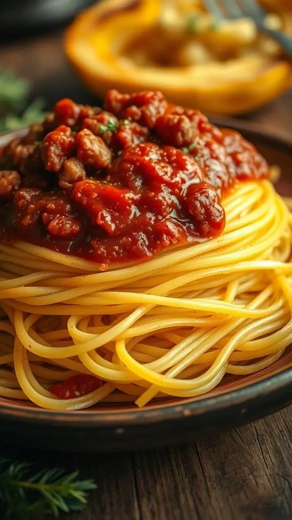 Low Calorie Dinner 20. Spaghetti Squash Marinara