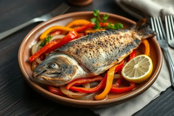 The Best Cajun Fish with Peppers Recipe
