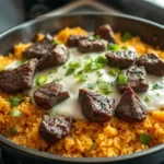 Cheese Steak & Rice