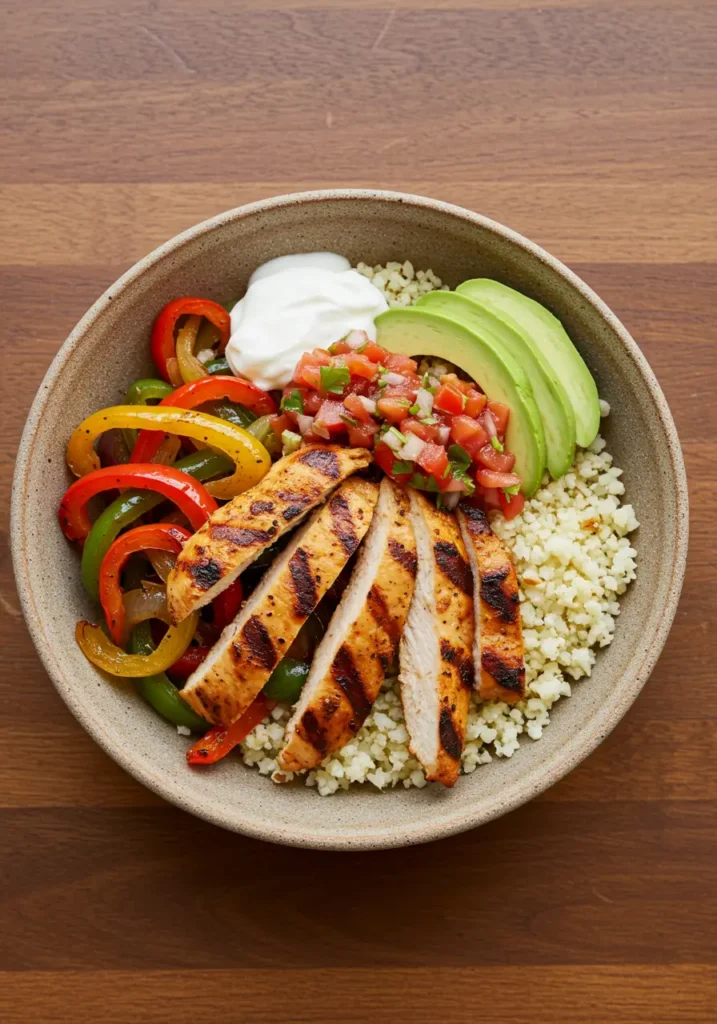 Chicken Fajita Bowl