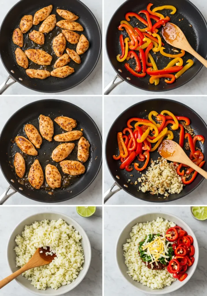 Chicken Fajita Bowl
