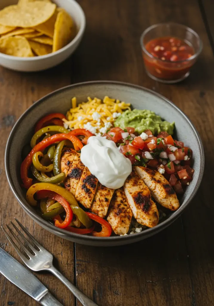 Chicken Fajita Bowl