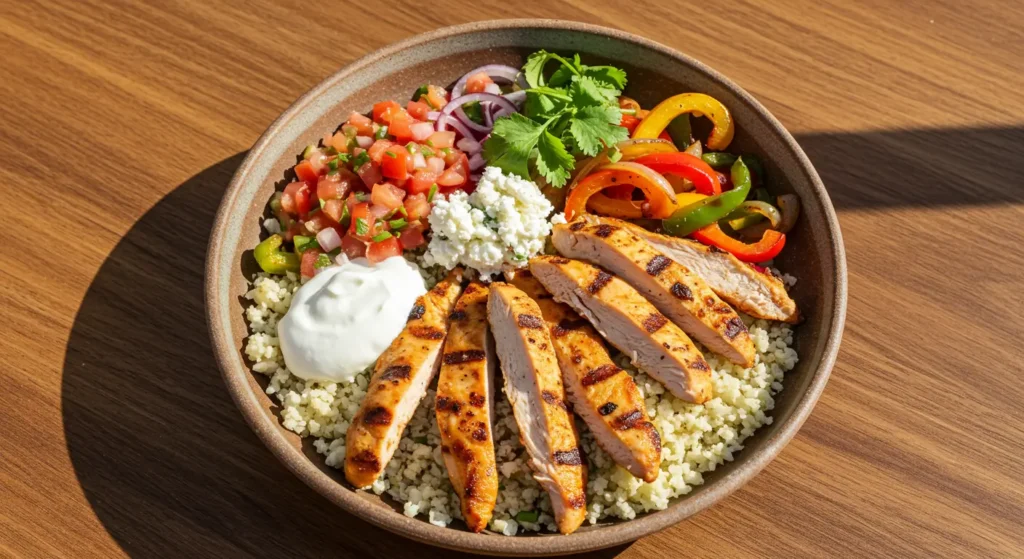 Chicken Fajita Bowl