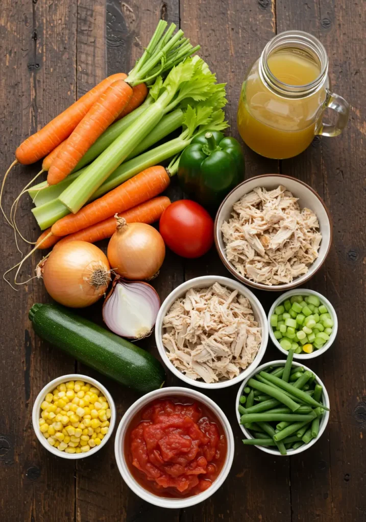 Chicken Vegetable Soup Recipe