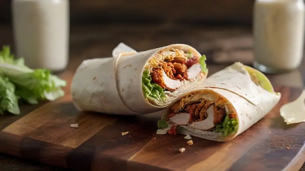 Crispy Chicken Bacon Ranch Wrap