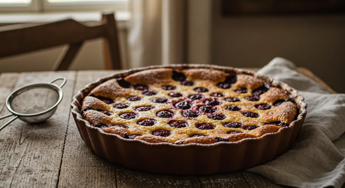 French Cherry Clafoutis Recipe