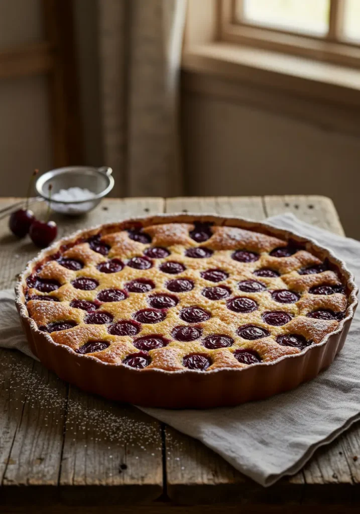 French Cherry Clafoutis Recipe