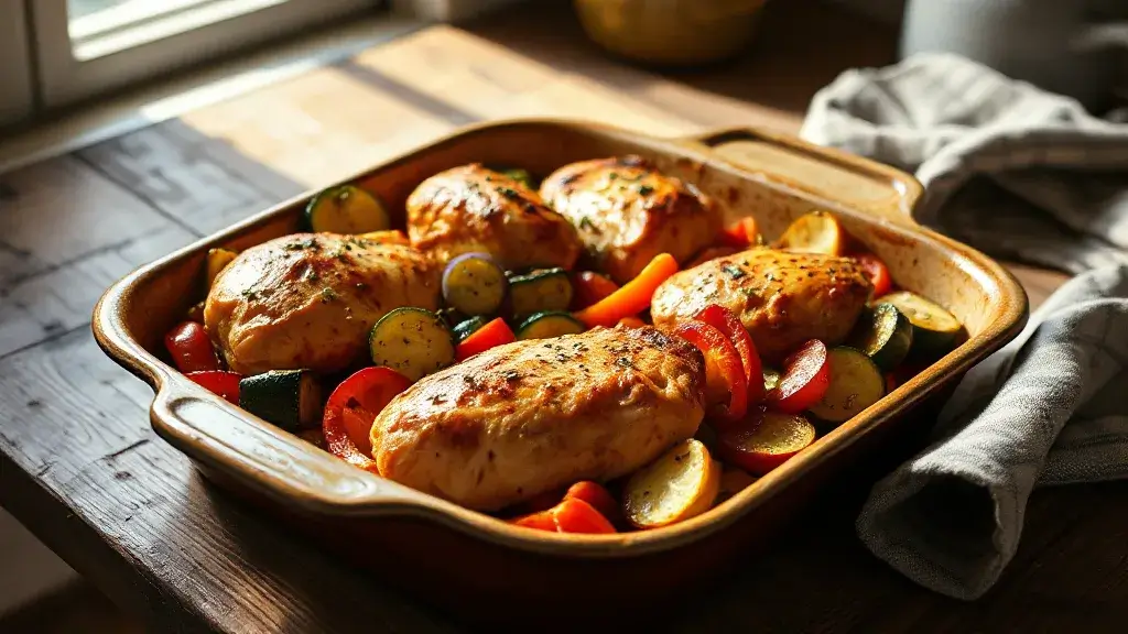 Italian Chicken and Vegetables